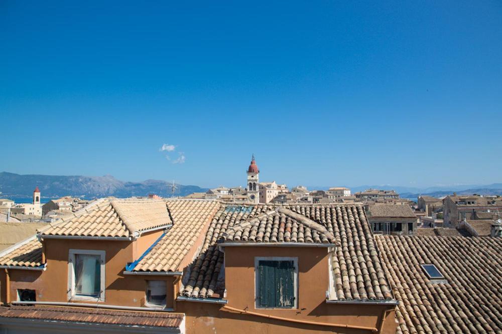 Apartamento Downtown Oasis Penthouse Corfu  Exterior foto