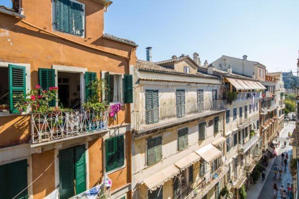 Apartamento Downtown Oasis Penthouse Corfu  Exterior foto