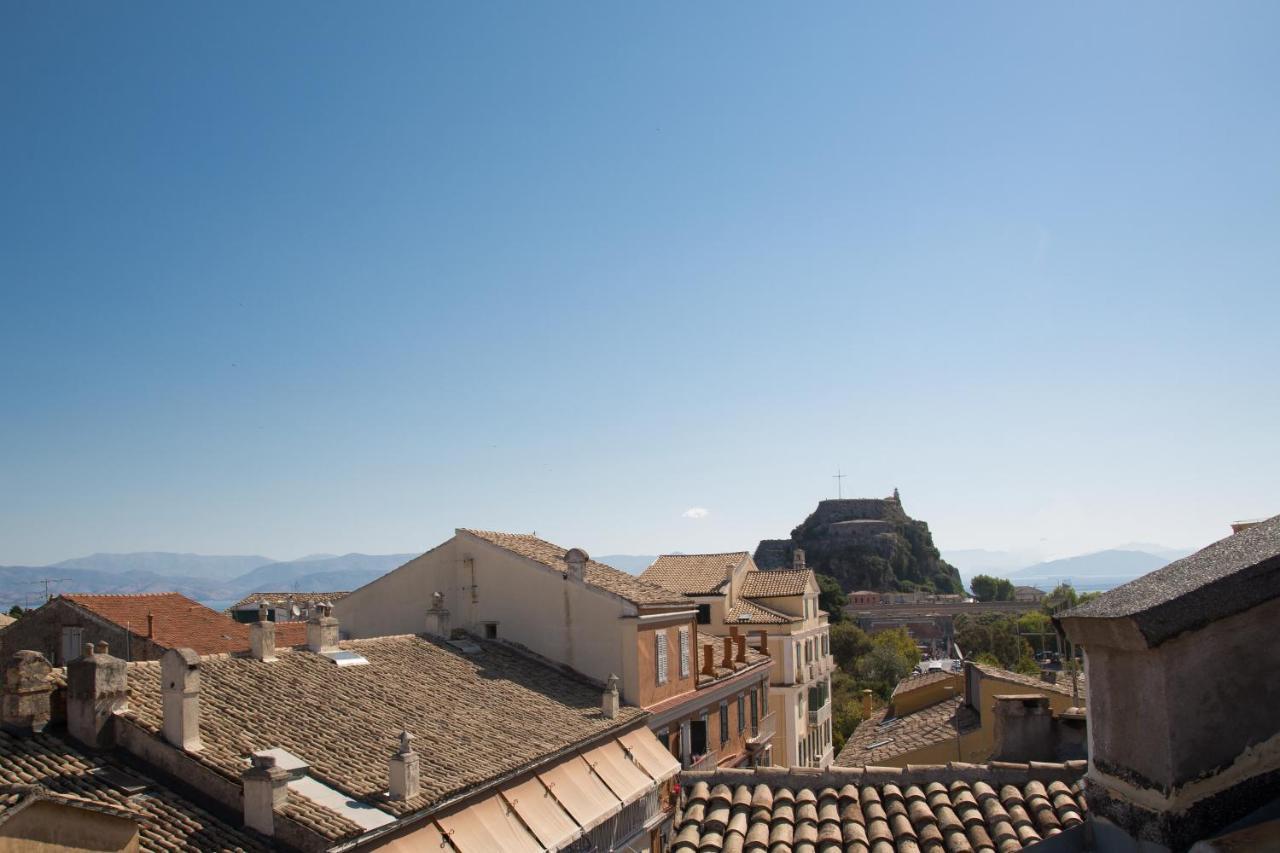 Apartamento Downtown Oasis Penthouse Corfu  Exterior foto